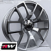 GMC Sierra 1500 OE Replica 24 inch Honeycomb Machined Silver wheels