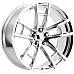 20x9 Charger Daytona style Chrome