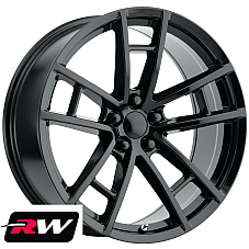 20 x9 inch Dodge Challenger OE Replica Wheels Gloss Black 2017 2018 SRT 392 Hemi