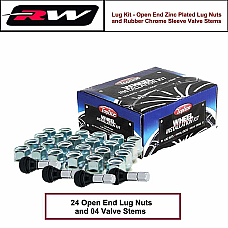 (24) Open end Lug Nuts M14x1.5 Conical Seat C1309B34 fit Escalade 1999-2019