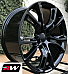 20 x10 inch Jeep Grand Cherokee Spider Monkey OE Replica Wheels Gloss Black Rims