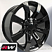 GMC Yukon Denali OE Replica 24 inch Gloss Black wheels