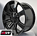 GMC Yukon Denali OE Replica 24 inch Gloss Black wheels