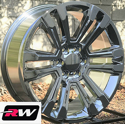 Chevy Avalanche OE Replica Denali Wheels Chrome Rims