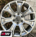 GMC 1500 Sierra Denali OE Replica 22 inch Hyper Silver Dark wheels