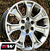 GMC 1500 Sierra Denali OE Replica 22 inch Hyper Silver Dark wheels