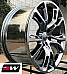 Jeep Grand Cherokee SRT8 OE Replica Spider Monkey Dark Chrome Wheels