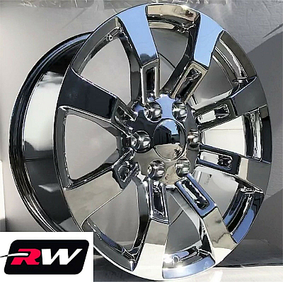 GMC Yukon Denali OE Replica 24 inch Chrome wheels