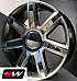 Cadillac Escalade OE Factory Replica Wheels Silver Chrome Rims 22x9