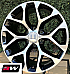 GM Accessory CK156 OE Replica 20 inch Machined Black Snowflake wheels