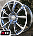 Jeep Grand Cherokee SRT Trackhawk OE Replica Staggered Chrome wheels