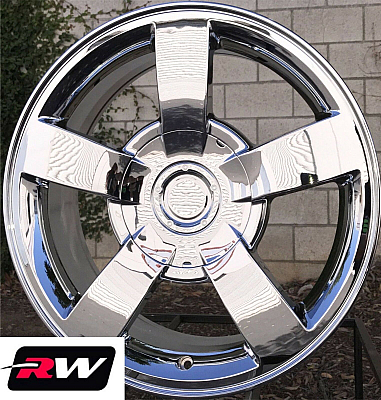 Chevy Silverado SS OE Replica 22 inch Chrome Aluminum wheels