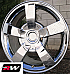 Chevy Silverado SS OE Replica 22 inch Chrome Aluminum wheels