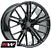 Chevy Camaro ZL1 OE Replica Gloss Black with Machined under cut wheels