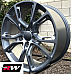 Jeep Grand Cherokee SRT8 Spider Monkey  OE Factory Replica 18 inch Silver Gray wheels