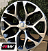 GM Accessory CK156 OE Replica  20 inch Machined Gray Snowflake wheels