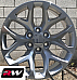 GM Accessory CK156 OE Replica  20 inch Silver Machined Snowflake wheels