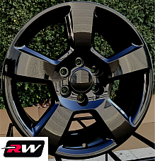 Chevy Silverado GM OE Replica 20 inch Gloss Black wheels