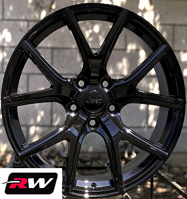 Jeep Grand Cherokee OE Replica Wheels 20x10 Gloss Black SRT Night Rims