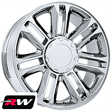 Cadillac Escalade Platinum OE Factory Replica Wheels Chrome Rims