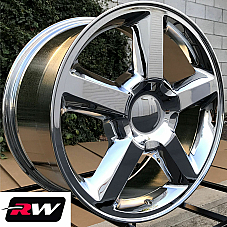 Chevy Tahoe Suburban LTZ OE Replica Wheels 20 inch Chrome
