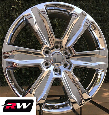 Ford F150 OE Factory Replica Wheels Platinum 22x9  inch Chrome