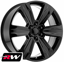 Ford F150 Platinum Style Gloss Black wheels