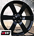 GMC Envoy Wheels Chevy Trailblazer SS OE Replica 22 inch Gloss Black