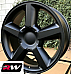 Chevy Tahoe Suburban LTZ OE Replica Wheels 20 inch Matte Black