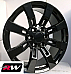 GMC Yukon Denali OE Replica 24 inch Gloss Black wheels