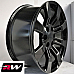 GMC Yukon Denali OE Replica 24 inch Gloss Black wheels