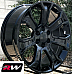 GMC 1500 Sierra Denali OE Replica  22 inch Gloss Black wheels