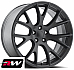 Dodge Challenger SRT Hellcat Style Wheels Satin Black