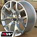 GMC Sierra OE Replica 20 inch Honeycomb Machined Silver wheels