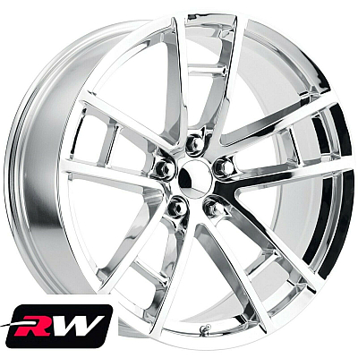 20 x9 inch Dodge Challenger OE Replica Wheels Chrome 2017 2018 2019 SRT 392 Hemi