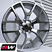GMC Sierra 1500 OE Replica 24 inch Honeycomb Machined Silver wheels