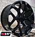 GM Accessory CK156 OE Replica  22 inch Gloss Black Snowflake