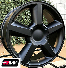 Chevy Tahoe Suburban LTZ OEM Specs Replica Wheels 22x10