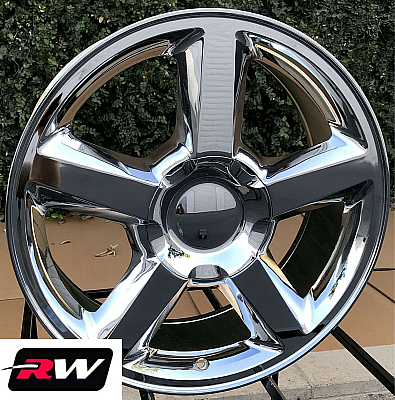 Chevy Tahoe Suburban LTZ OE Replica Wheels 20 inch Chrome