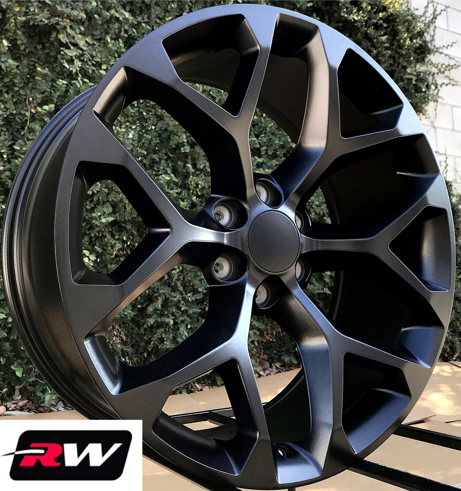 Black Chevy Silverado Wheels