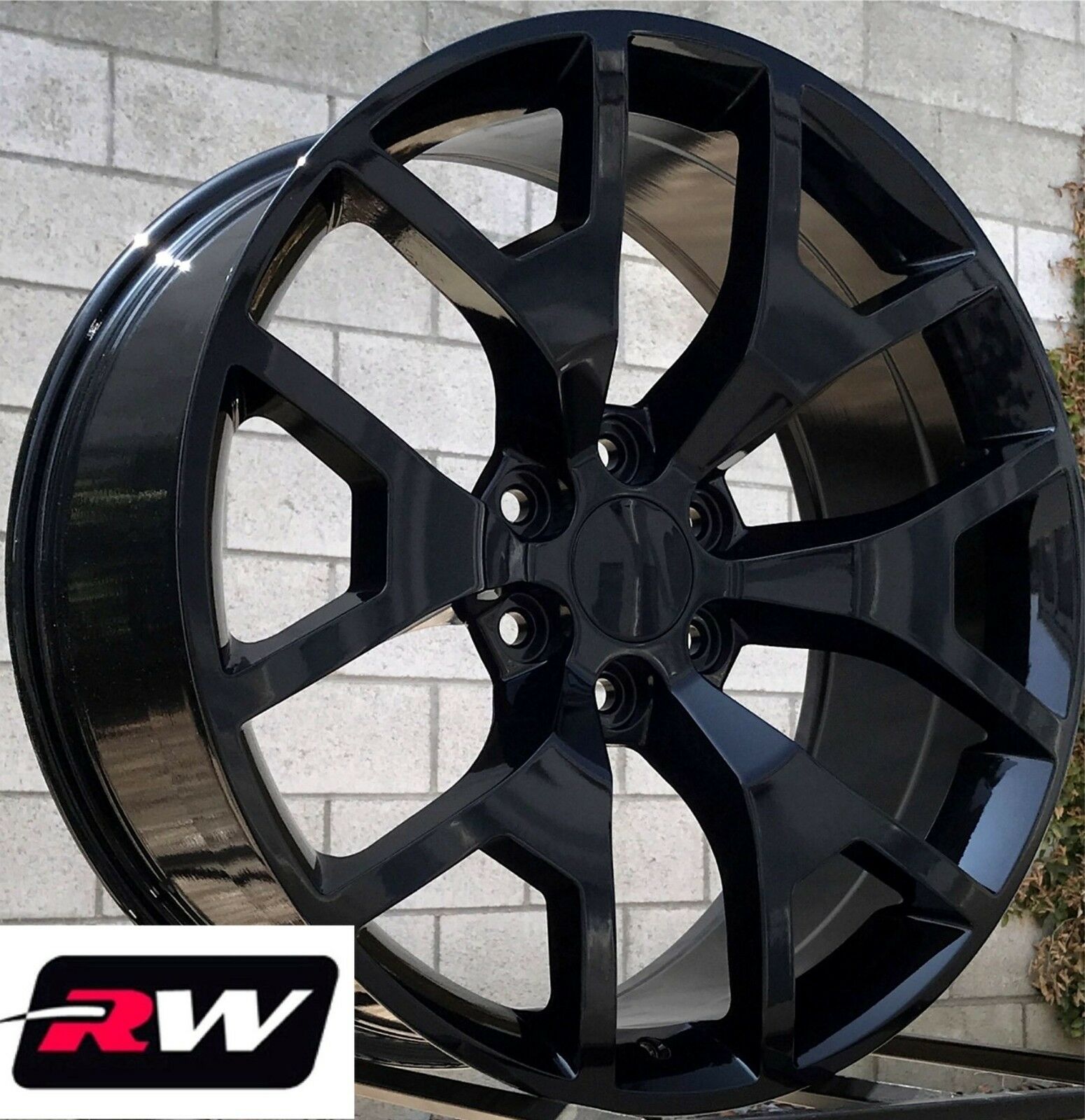 20 inch Chevy Avalanche Factory Style Honeycomb Wheels Gloss Black Rims ...