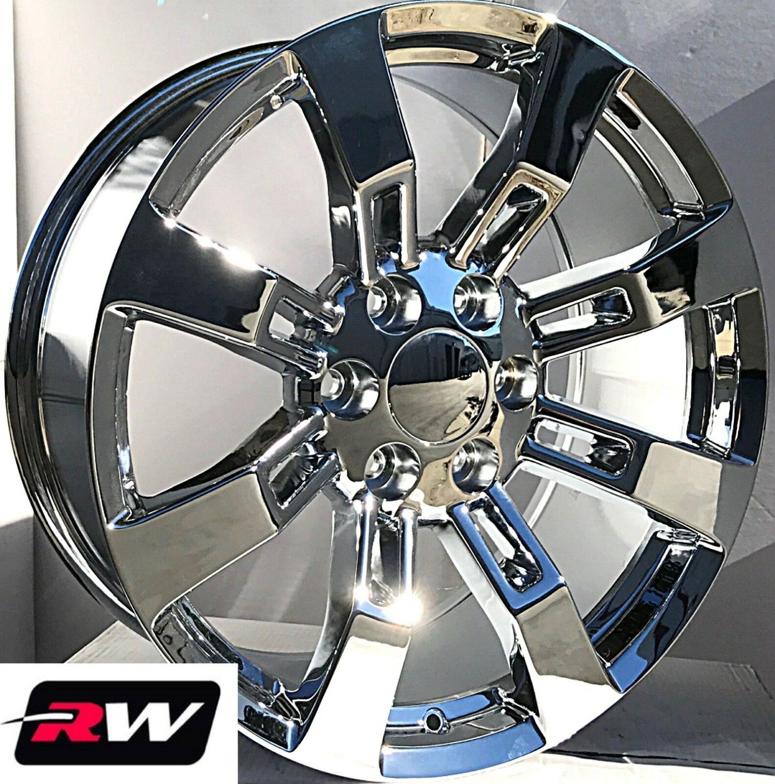 GMC Yukon Denali OE Replica 20 inch Chrome wheels