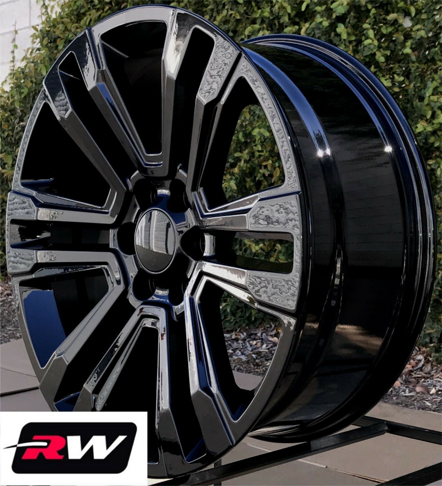 20 inch Chevy Silverado Factory Style Denali Wheels 2017 2018 Gloss ...